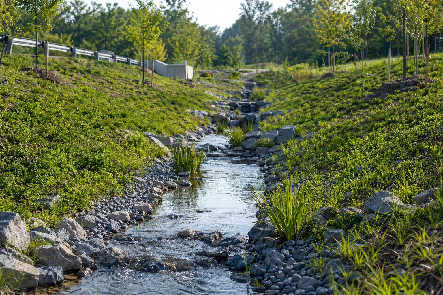 Simple Drainage Swale Concepts for Small Civil Projects