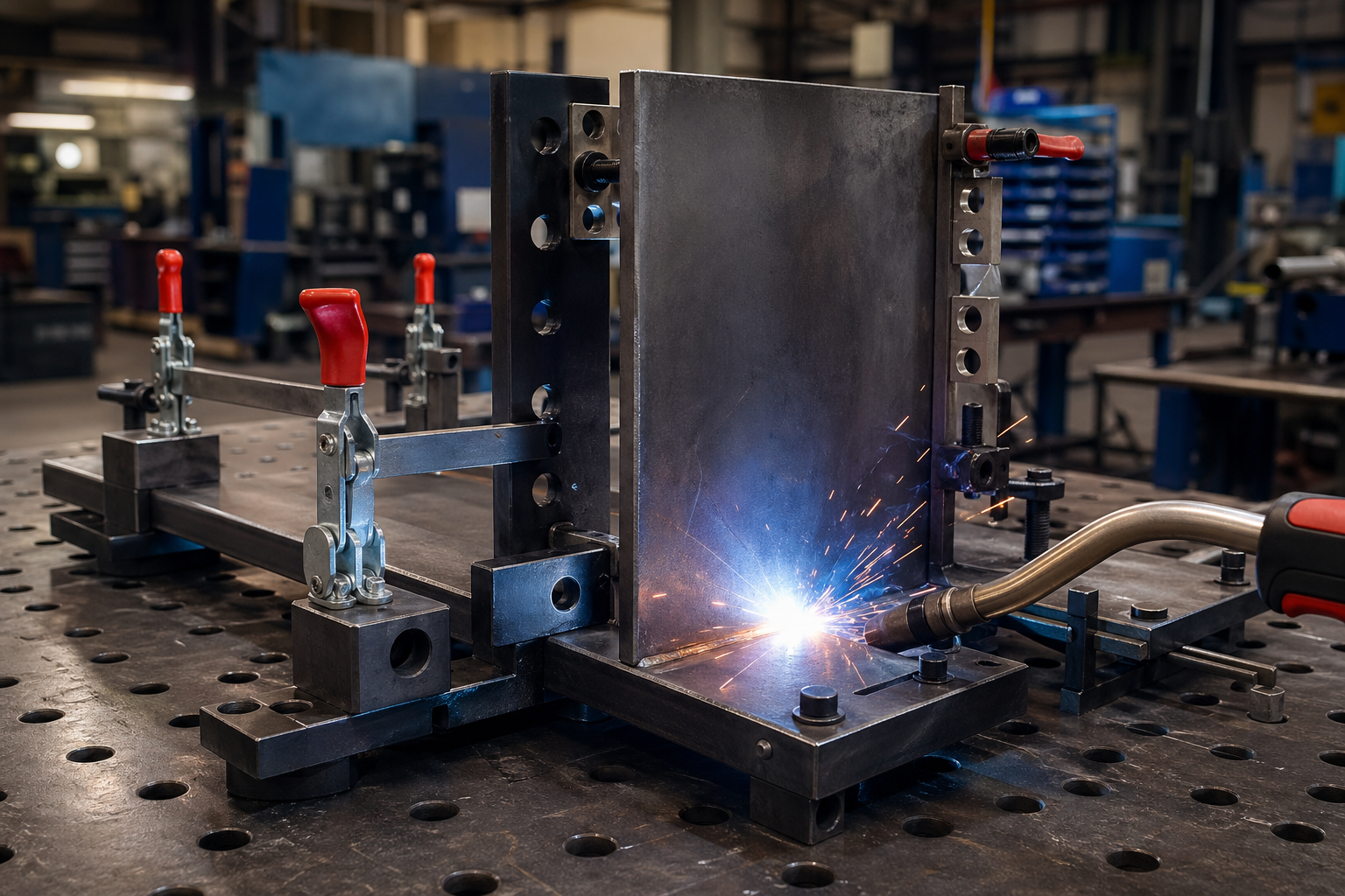 Welding Distortion Basics and How Fixtures Help Control It